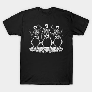 skeletons dancing T-Shirt